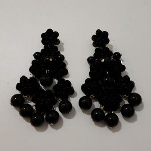 Jcrew sequin and bead earrings